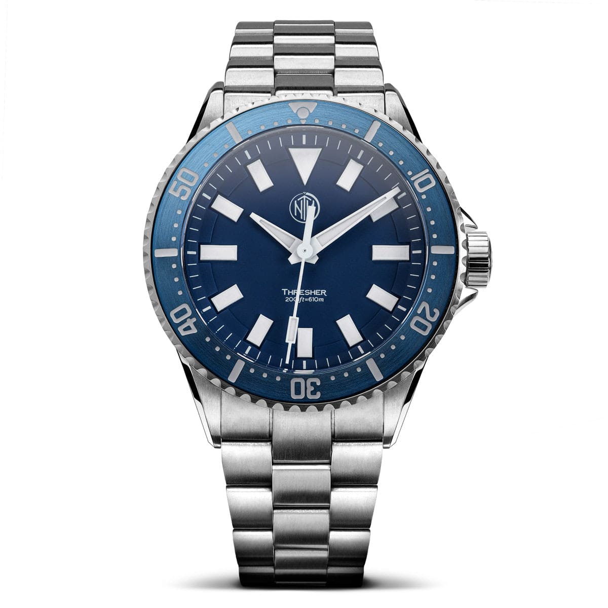 NTH Thresher Automatic Dive watch - No Date - Blue - NEARLY NEW