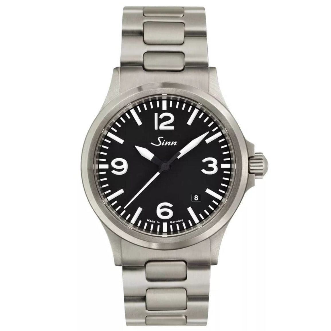 Sinn 556 A Automatic Sports Watch Arabic Numerals Black Dial