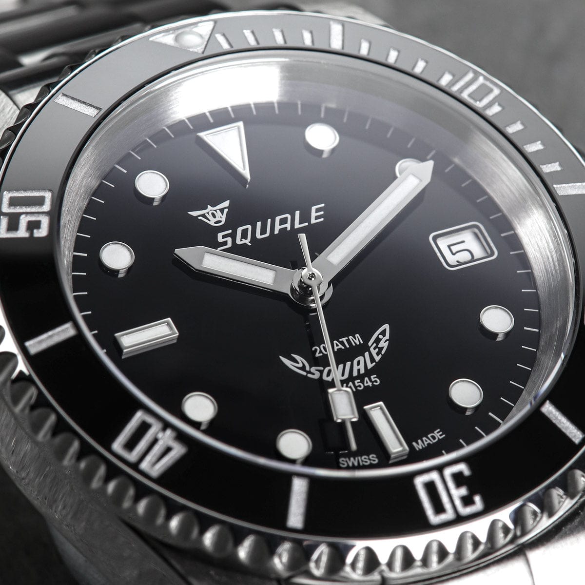 Squale 20 ATMOS 1545 Automatic Divers Watch - NEARLY NEW