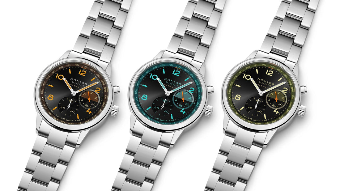 NOMOS Club Sport Worldtimer. Credit - NOMOS