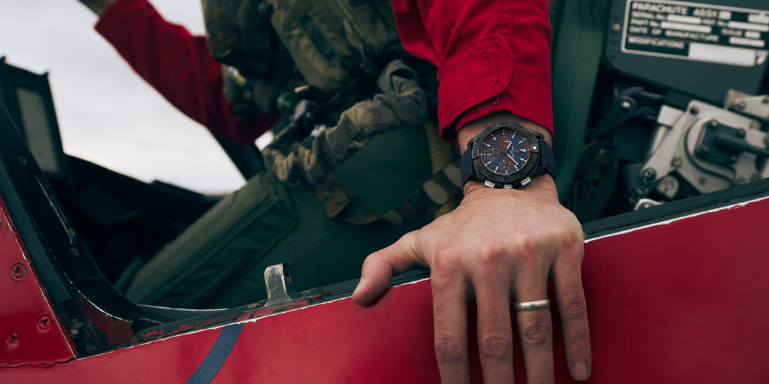 Breitling red top