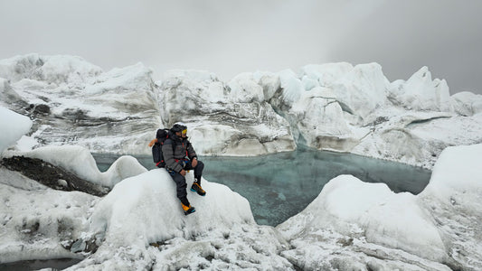 Mingma Gyaba "David" Sherpa at K2. Credit - Ocean to Orbit