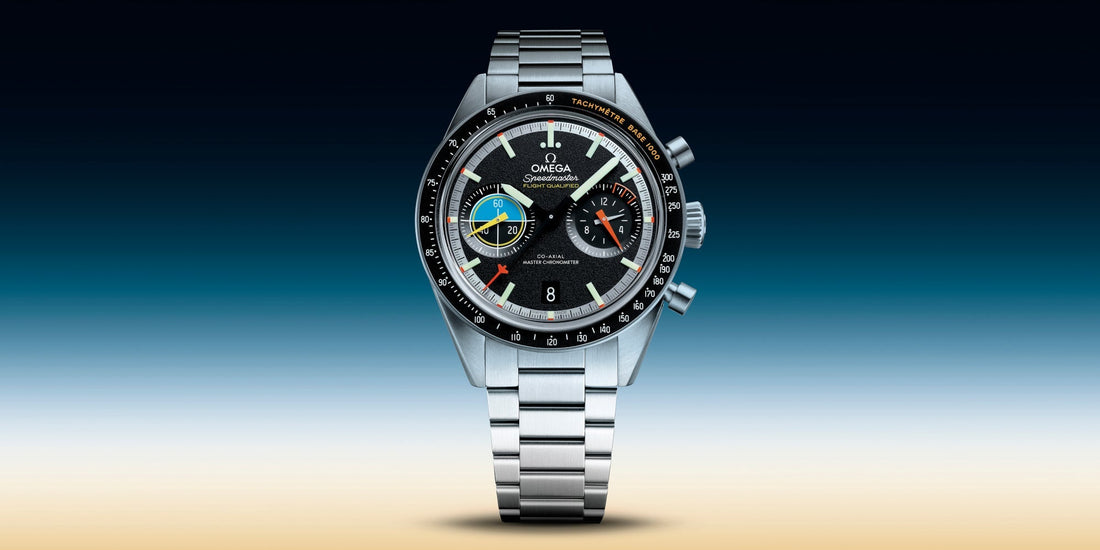 Omega Rvb A first look at the Omega Speedmaster Pilot Flight Qualified | WatchGecko