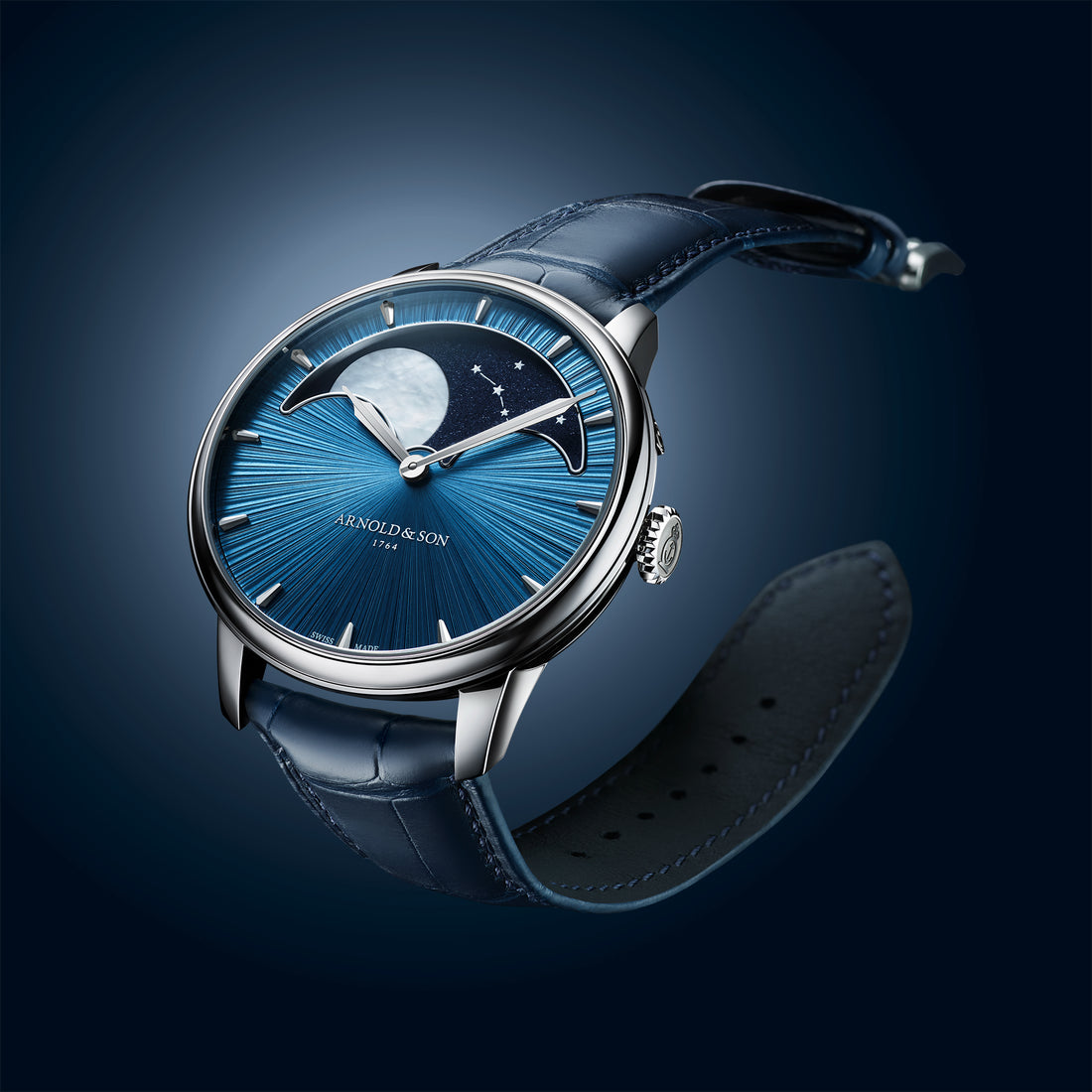 Perpetual Moon 41.5 Platinum "Celestial Blue": A Stellar Addition to the Collection