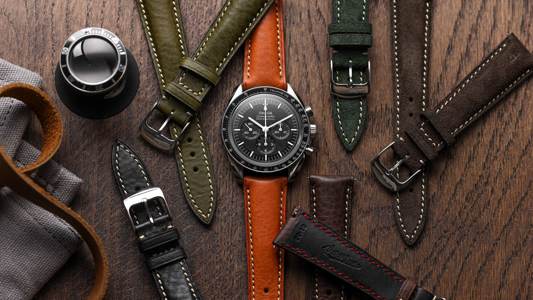 Strap Showcase With The New Stanton Padded Leather Watch Straps
