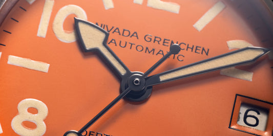 The New Old Nivada Grenchen Depthmaster Orange