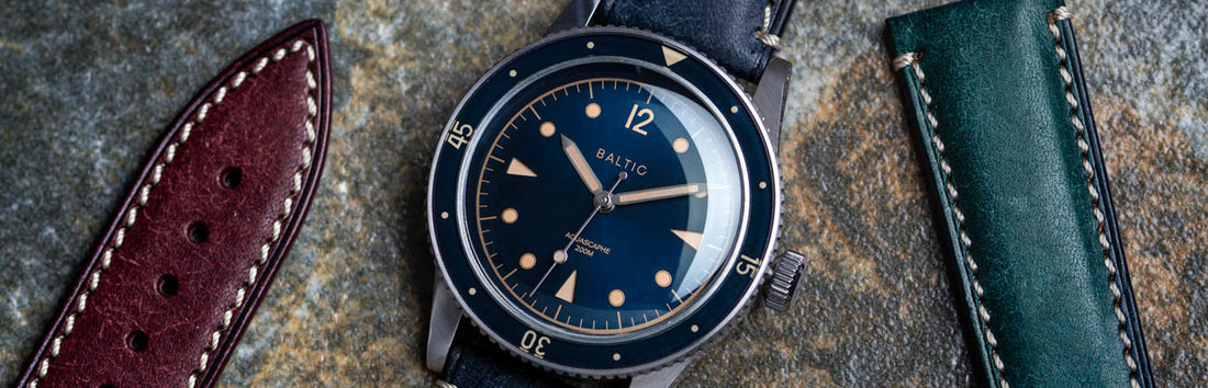 Strap Showcase: Watch Straps For The Baltic Aquascaphe Diver