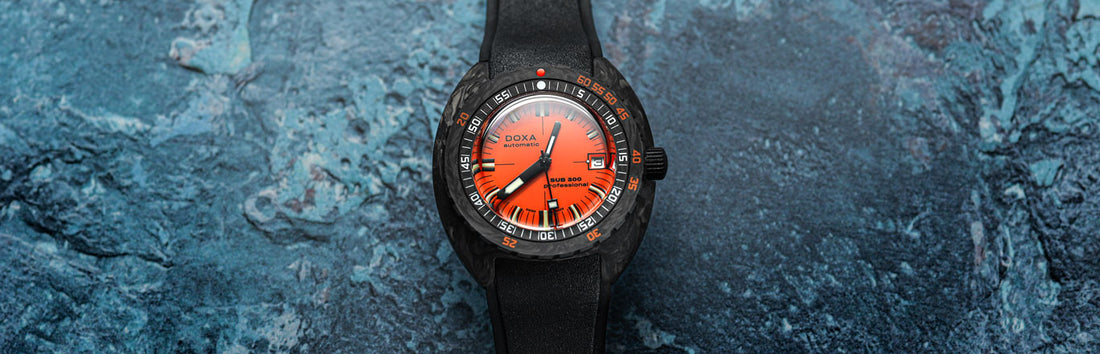 Hands-on with the Doxa Sub 300 Carbon and the Sub 200 C-Graph II Caribbean