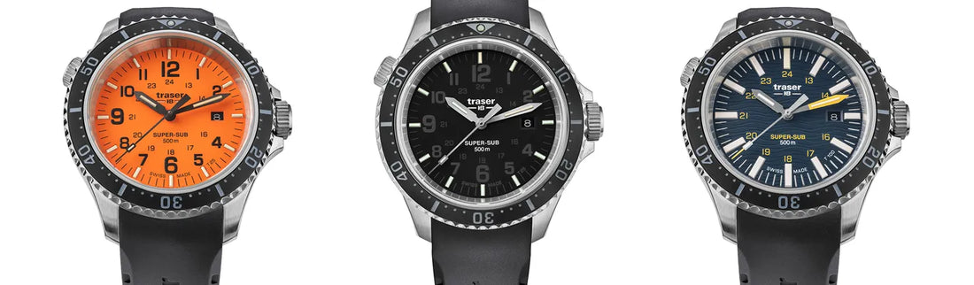 Introducing The Taser P67 500m Super-Sub Diver Watch