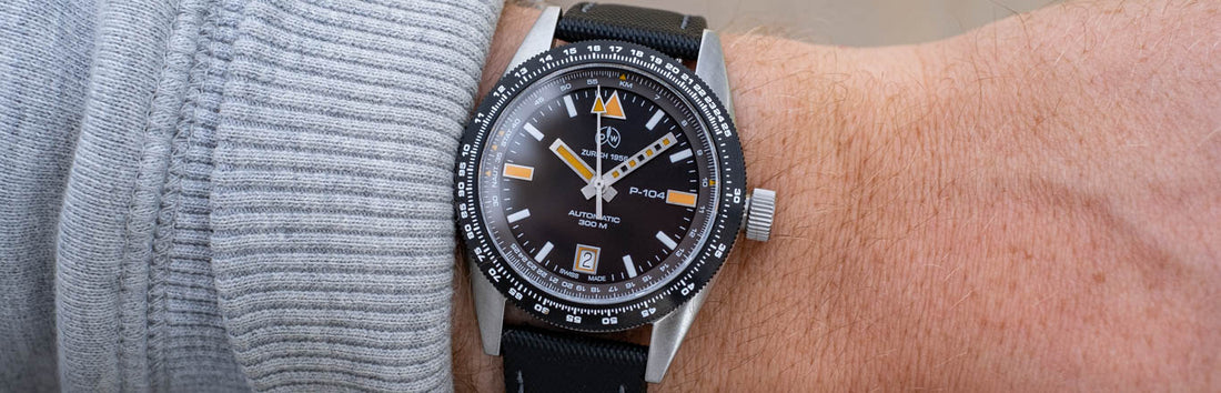 The Ollech &amp; Wajs P104 Watch Review - Historical Touches Meets Modern Reliability