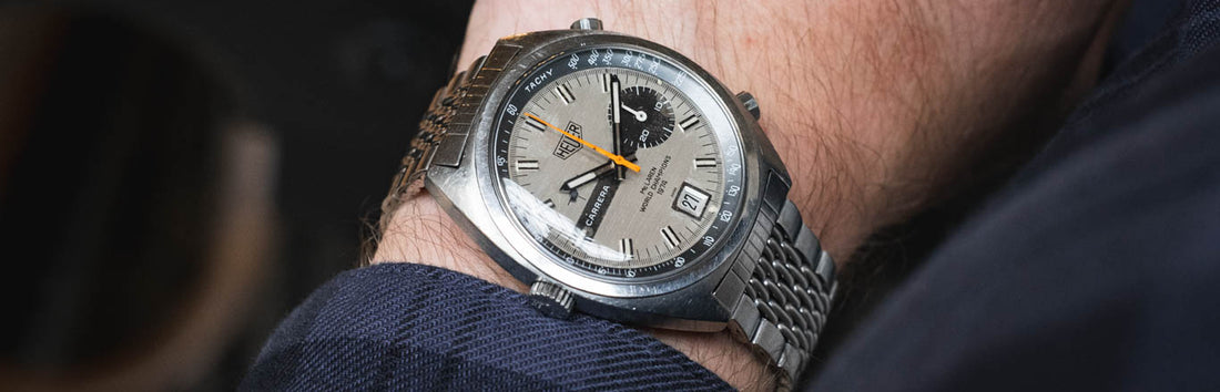 Hands On With A One Of 10 Vintage Heuer Carrera