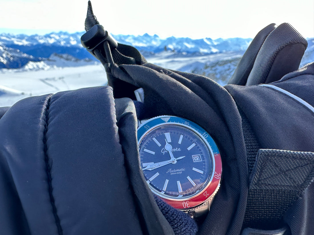 A trip to Europe’s highest watch shop with the Geckota Sea Hunter