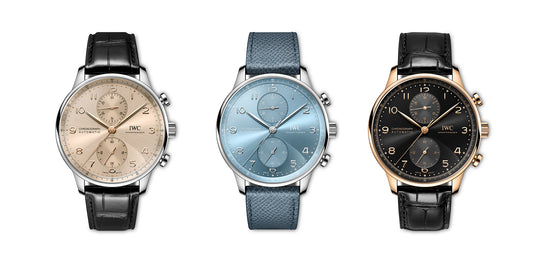 IWC Schaffhausen Drops Three New Portugieser Chronograph References For Watches And Wonders