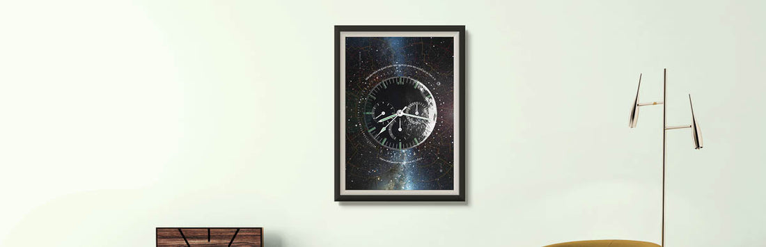 Unique Speedmaster Artwork From UCHI - The Moonwatch at 50