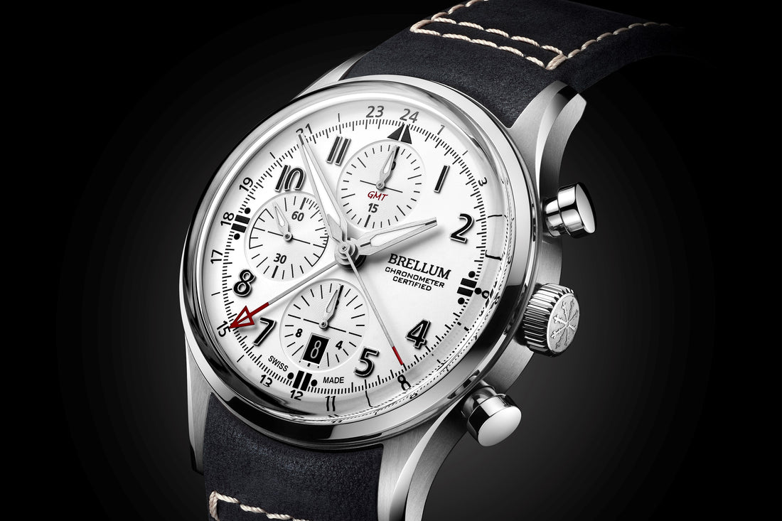 Introducing the new Brellum Pilot LE.1 GMT Chronometer