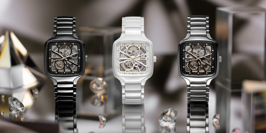 Introducing two new Rado True Square Open Heart Diamond Watches