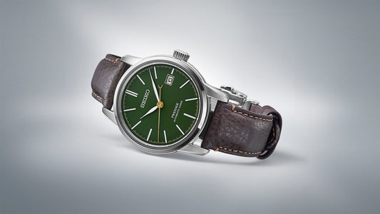 The Latest Seiko Presage Craftsmanship Series Watches in White, Black & Green