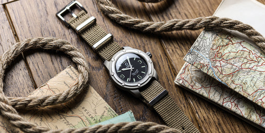 Watch Straps for the Sphaera Watch Co. Desk Diver