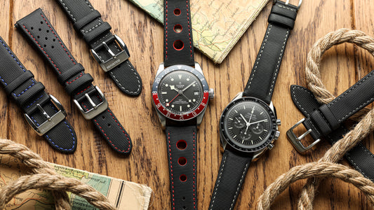 WatchGecko's Best Sailcloth Straps for Popular Watches