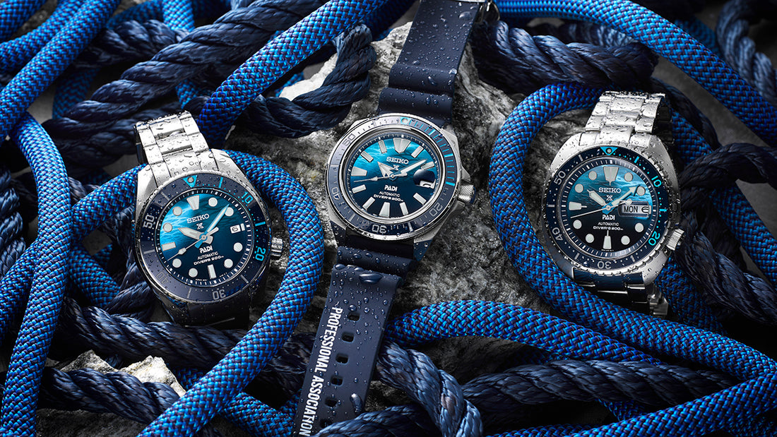 Introducing the Seiko Prospex ‘Great Blue’ PADI Watches