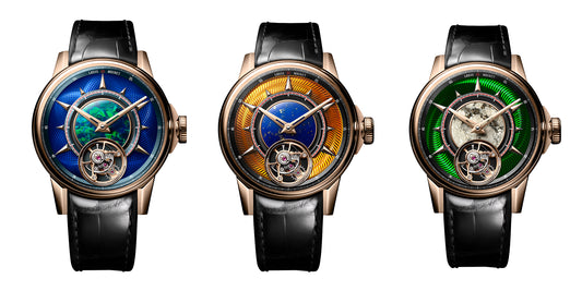 Choose your own Meteroite Dial with the Louis Moinet Jules Verne Tourbillon “To the Moon”