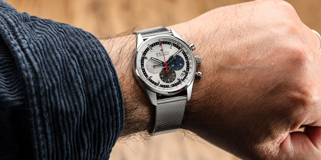 Introducing the Calibre 1960 Mesh Watch Strap: Mid-Century Elegance, Reimagined