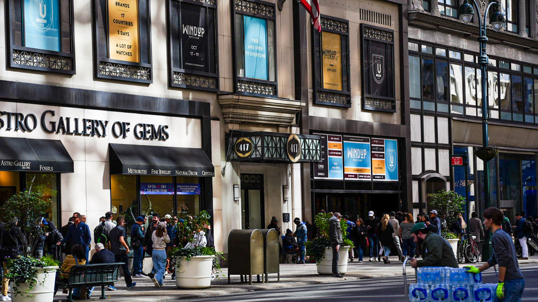 WindUp Watch Fair NYC 2025. Credit - Chris Antzoulis