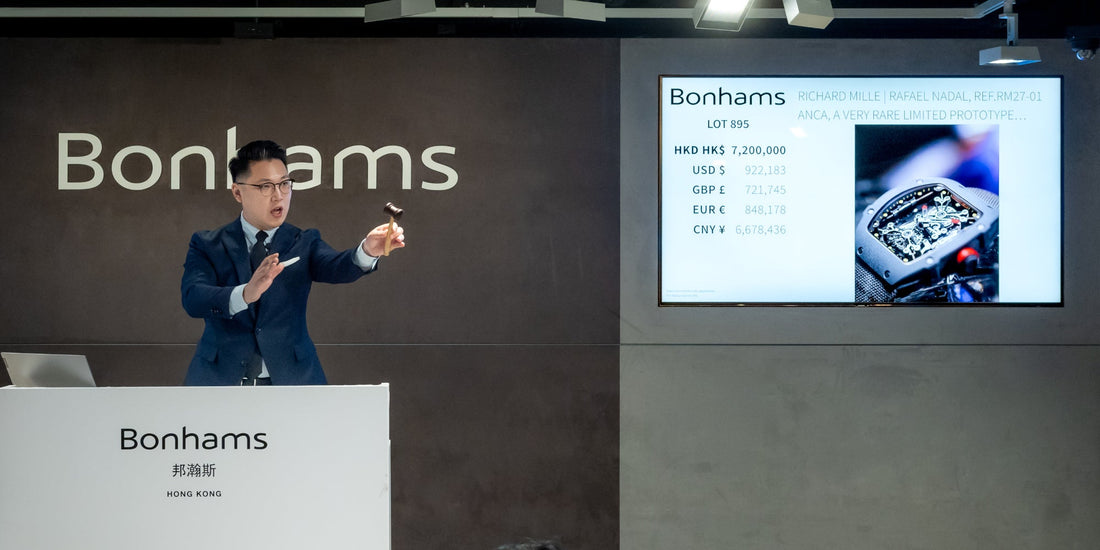 Bonhams Hong Kong Auction Scene. ©Photo courtesy of Bonhams. 