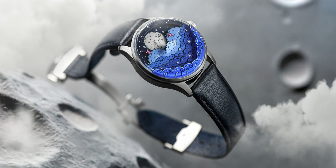 Christopher Ward x Mr Jones Watches C1 Moonphase Celestial 
