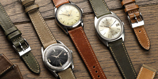 WatchGecko Conceria La Perla Azzurra Missouri Italian Leather Watch Straps