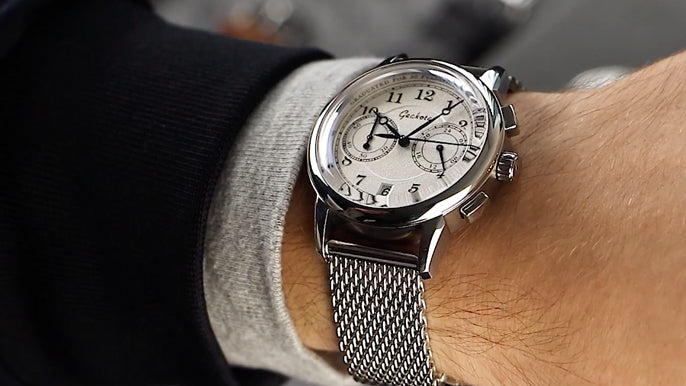 Video: Hands On With The Geckota P-02 Dress Chronograph