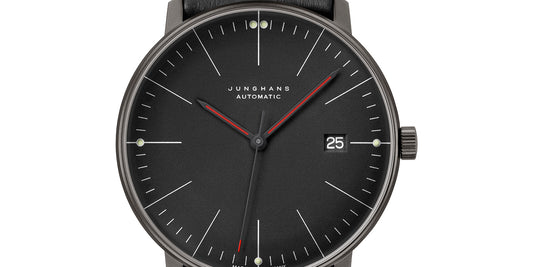 The All-Black Junghans Max Bill Automatic Bauhaus