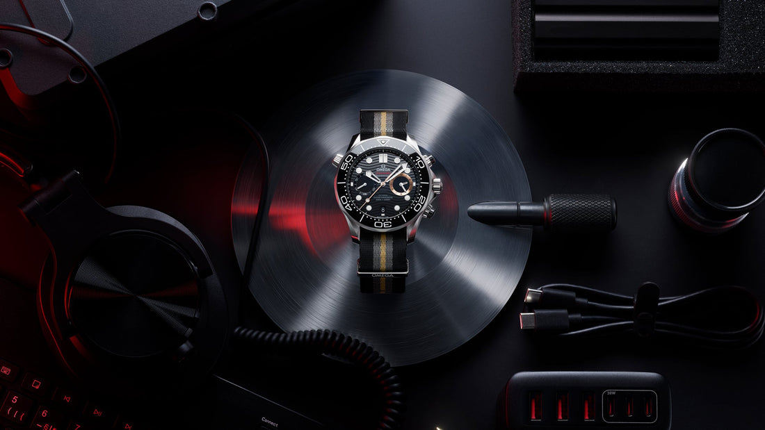 Omega Seamaster Chronograph Diver 007 First Light. Credit - Omega