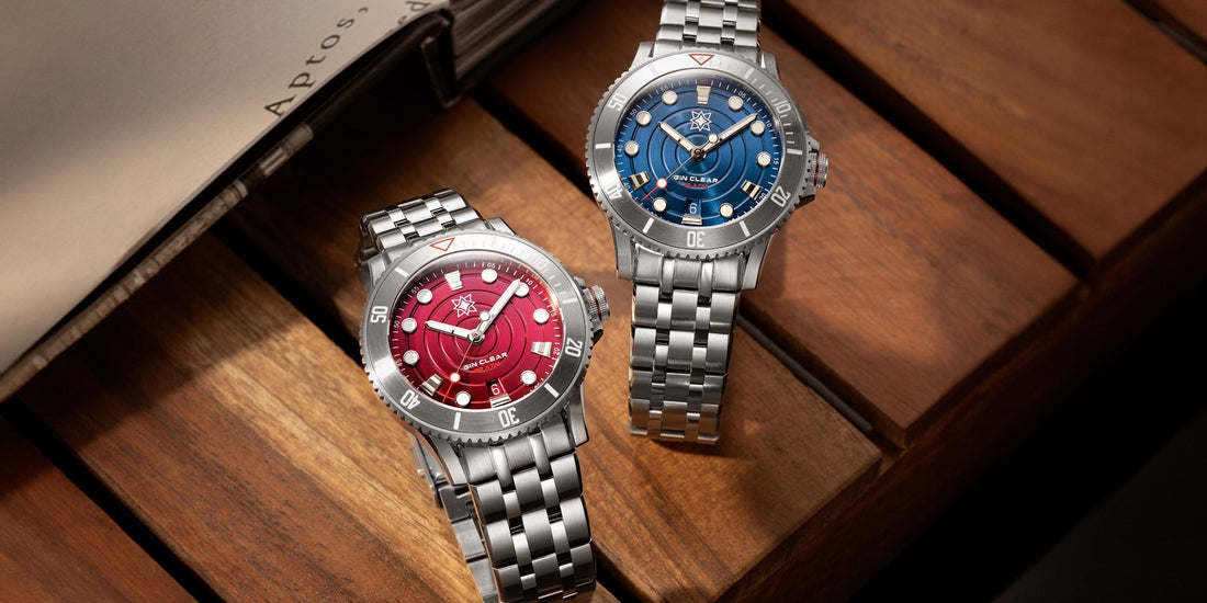 Second Hour Watches Gin Clear MkII Ripple Edition