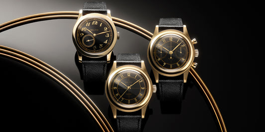 A Trilogy of Black & Gold: NEW Baltic HMS 002, MR01, Bicompax 002 Watches