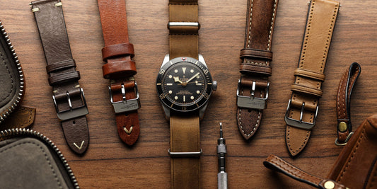 Leather Tudor Black Bay 58