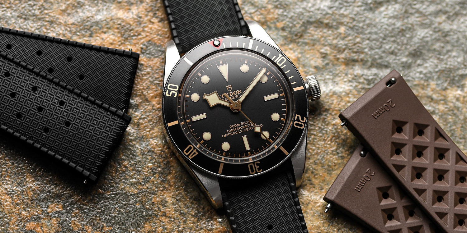Best Rubber Straps for Tudor Black Bay 58 | WatchGecko