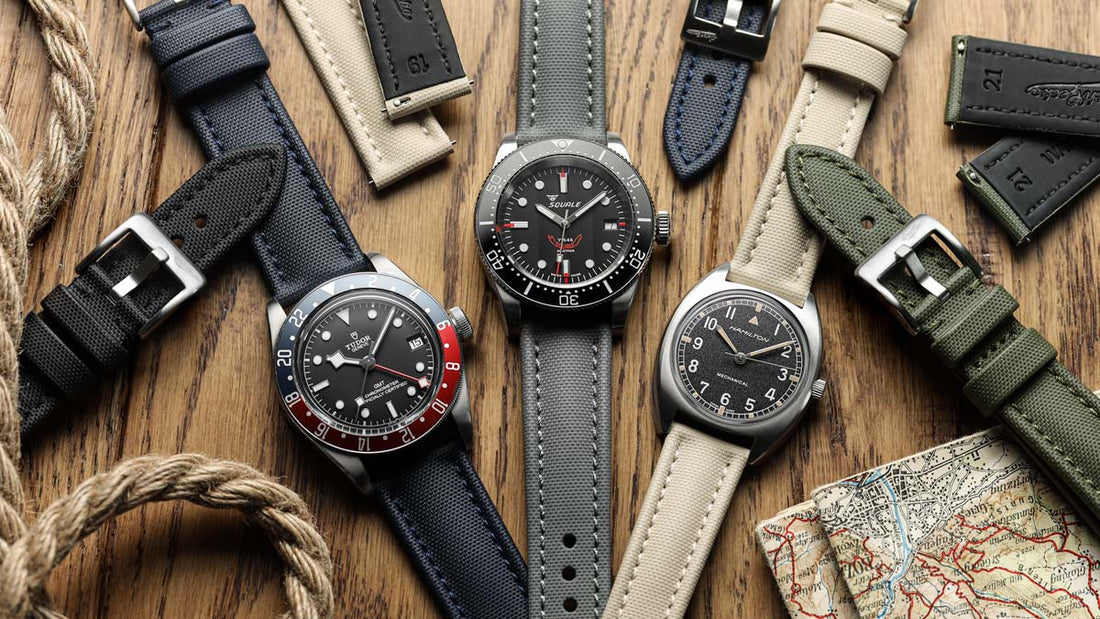 WatchGecko Sailcloth Watch Strap