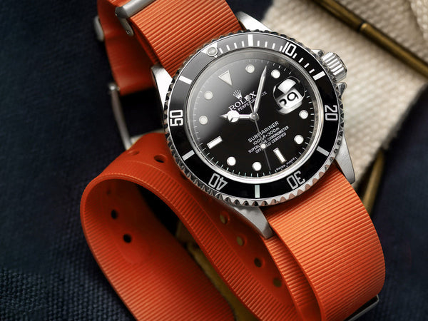 Orange Watch Straps