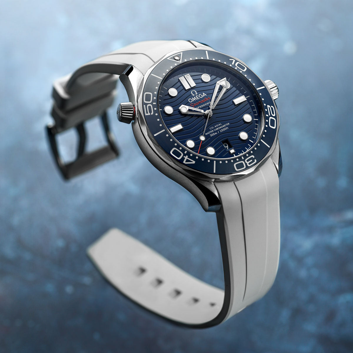 Rubber Watch Straps with Curved Ends