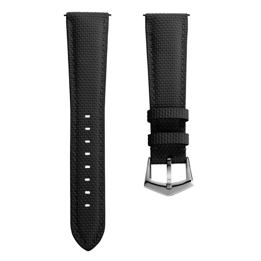 Waypoint Rubber Watch Strap - Abyss Black