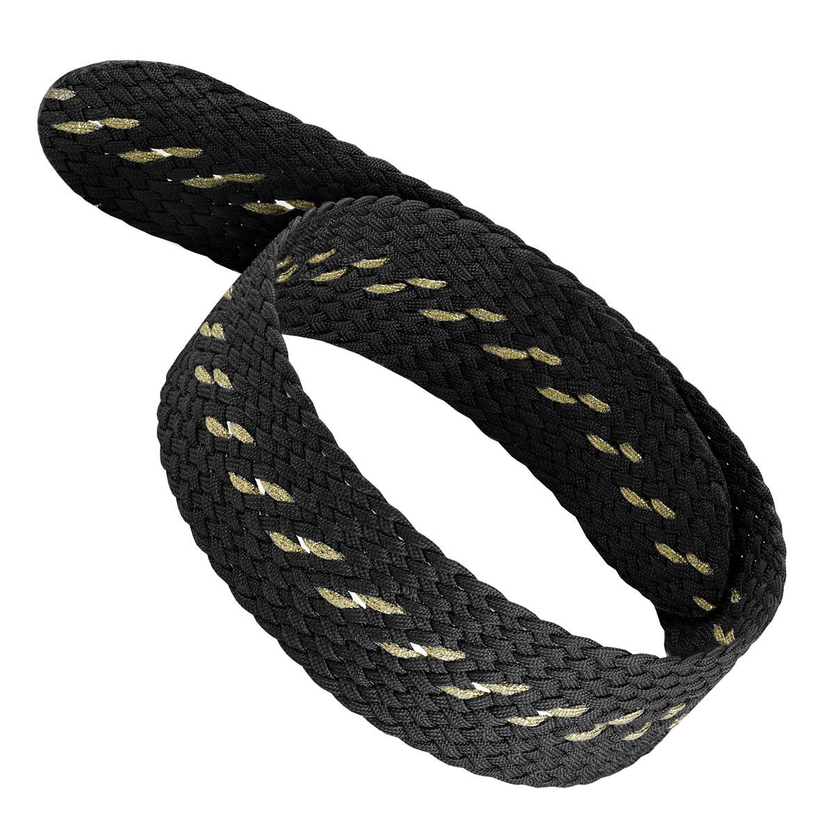 OCTOPOD Perlon Nylon Watch Strap - Granite / Gold
