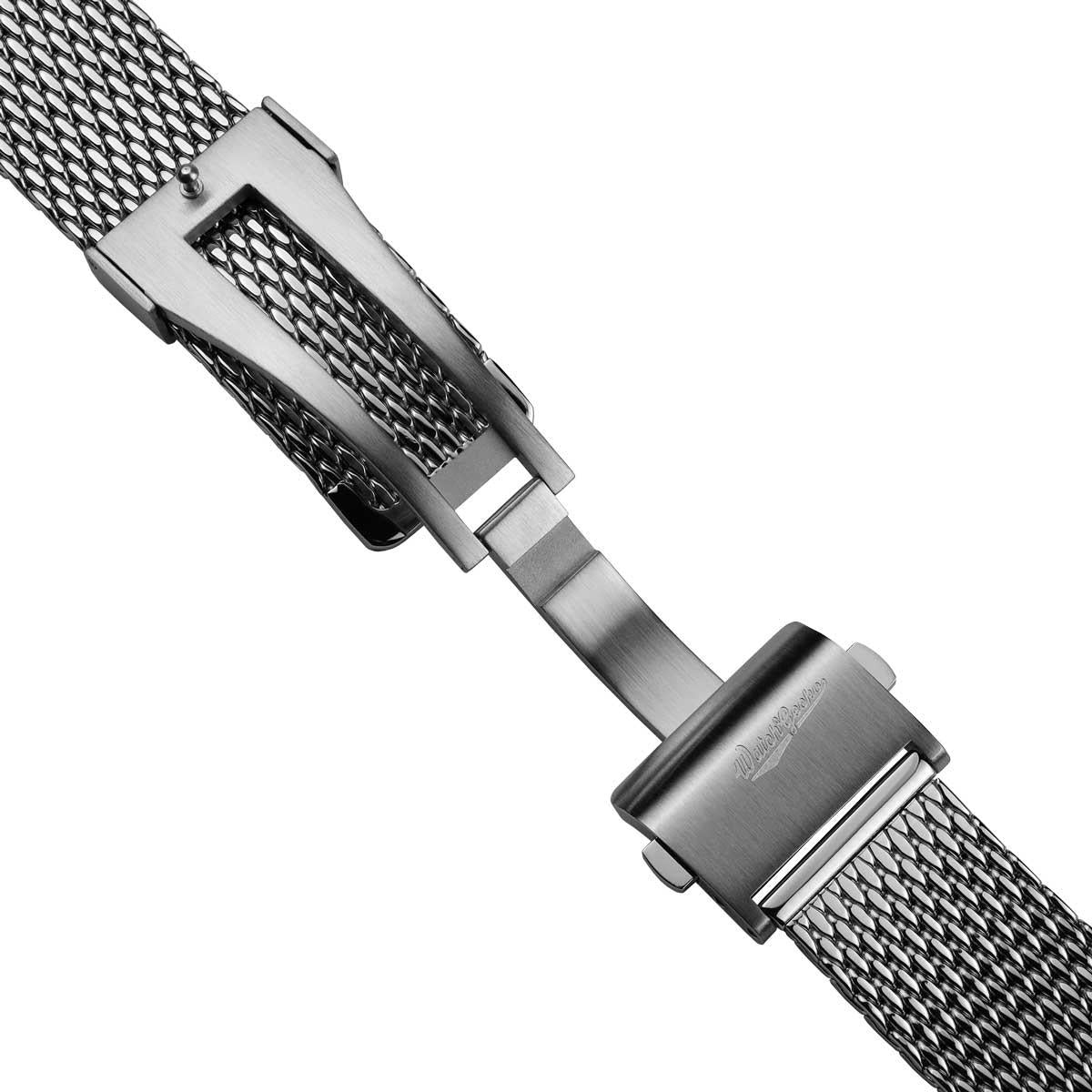 Milano Luxe Milanese Mesh Stainless Steel Watch Strap