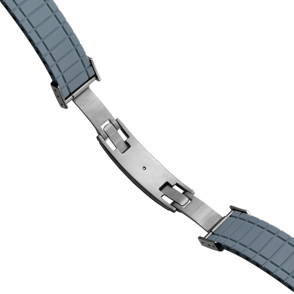 Mosaic CTS Rubber Watch Strap - Powder Blue