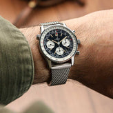 Milano Luxe Milanese Mesh Stainless Steel Watch Strap on Sinn