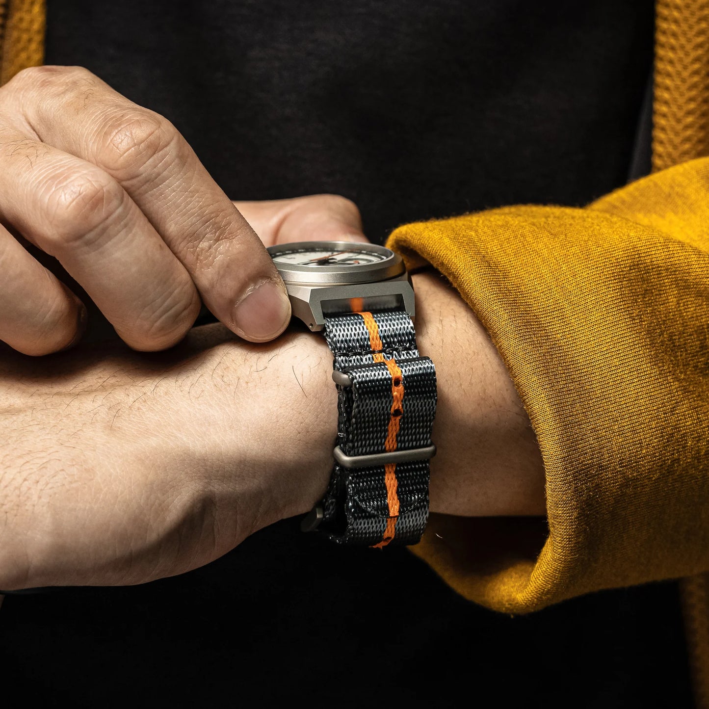 Boldr Venture Rally 1 Chronograph Watch - Wells 008 | WatchGecko