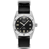 Aquastar Model 60 Black Dial on Nylon Strap