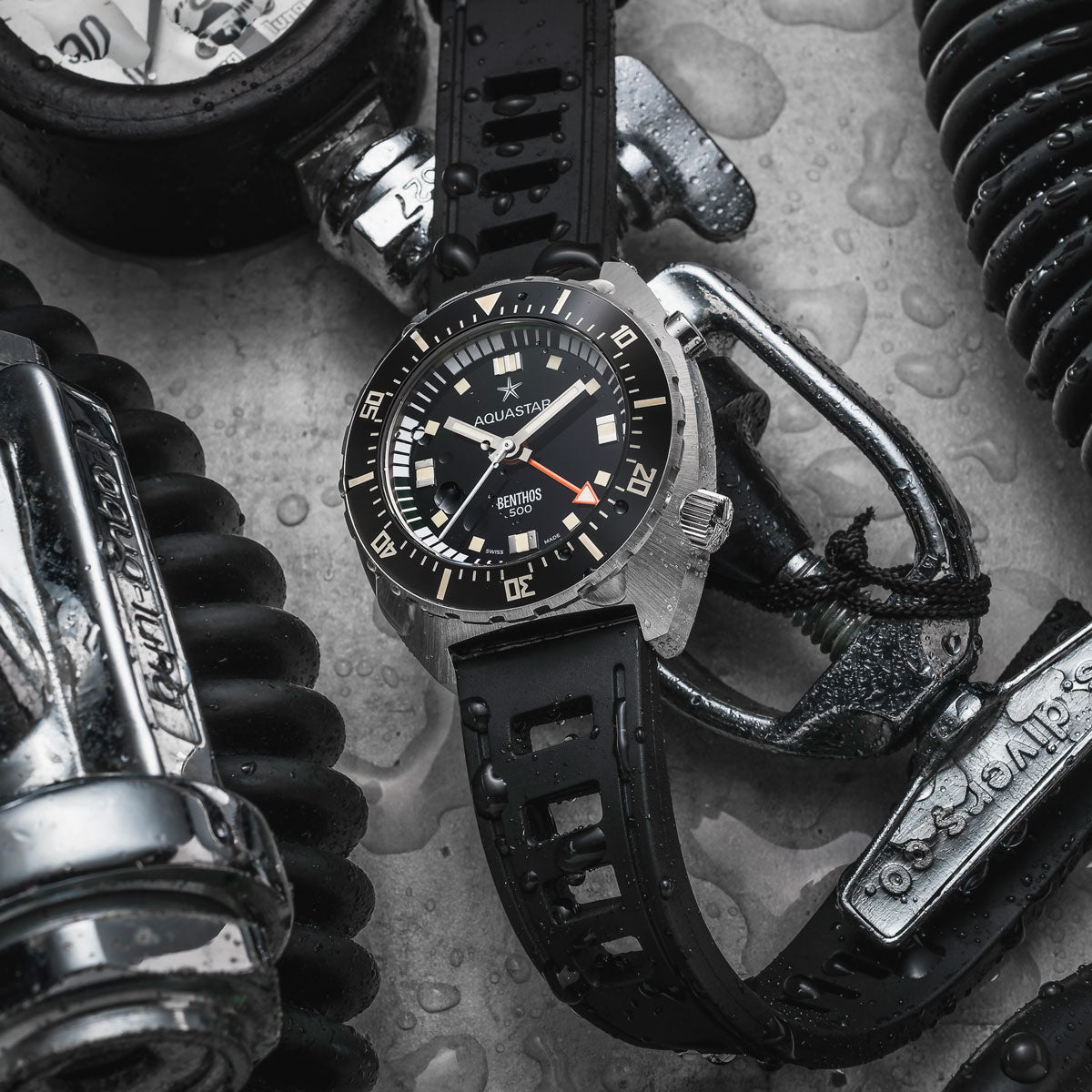 PRE-ORDER - Aquastar Benthos 500 II Founder's Edition Chronograph