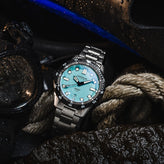 Nodus Sector Deep Destro Automatic Dive Watch - Sky Blue Dial
