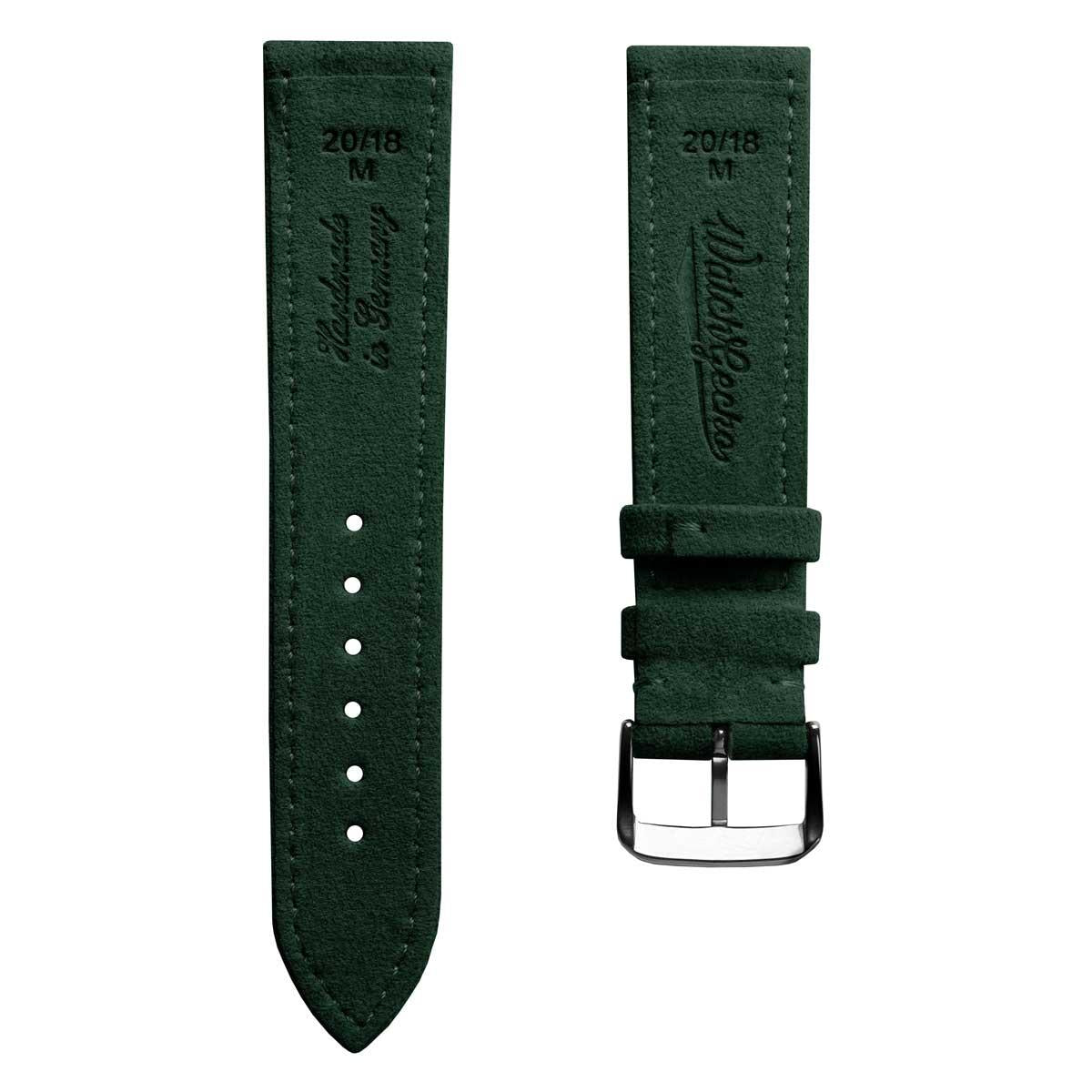 Sorrel Alcantara® Watch Strap - Moss